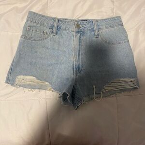 Hollister Denim Blue Women's Shorts (26)
